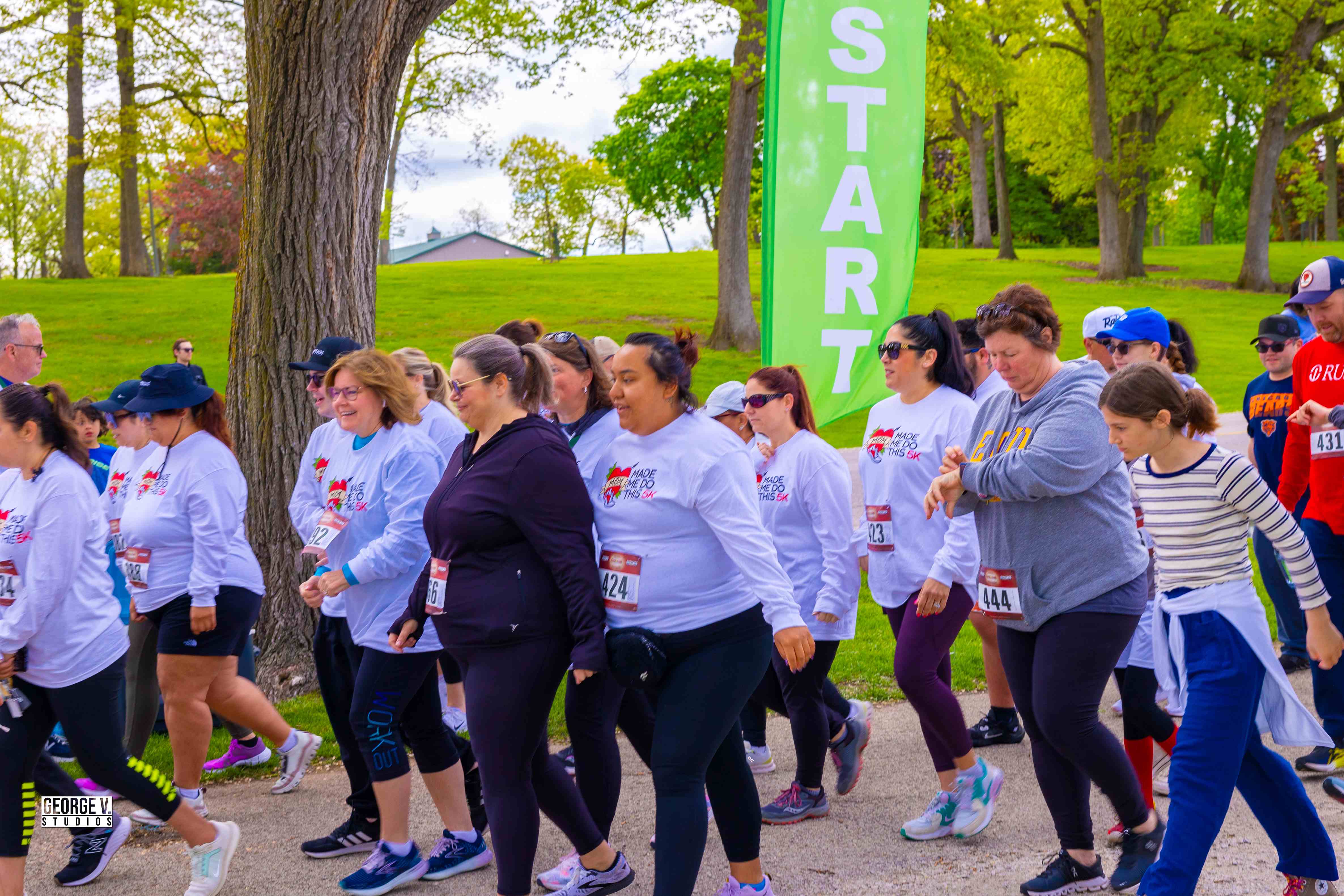 5K Start Line