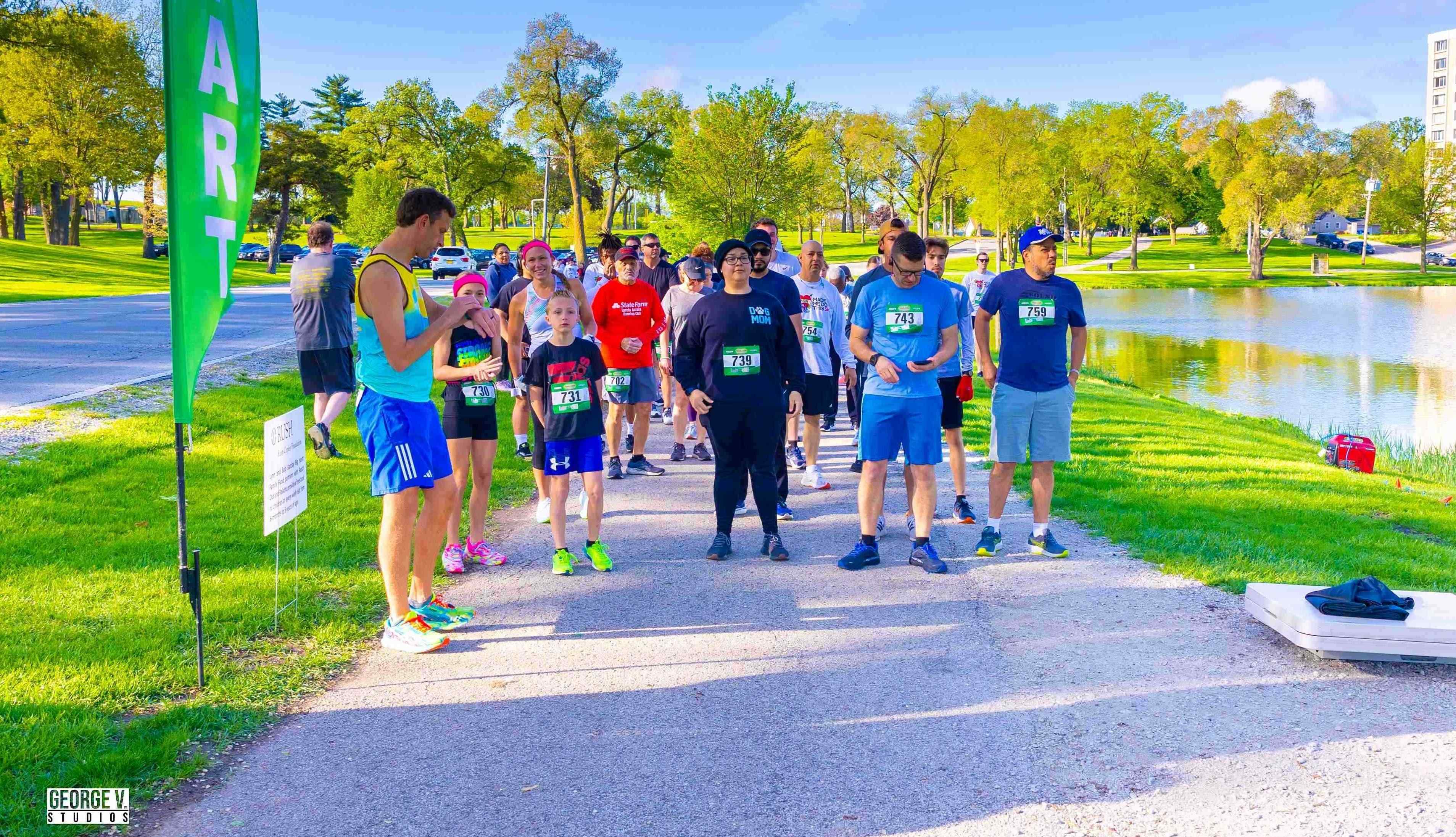 5K Start Line