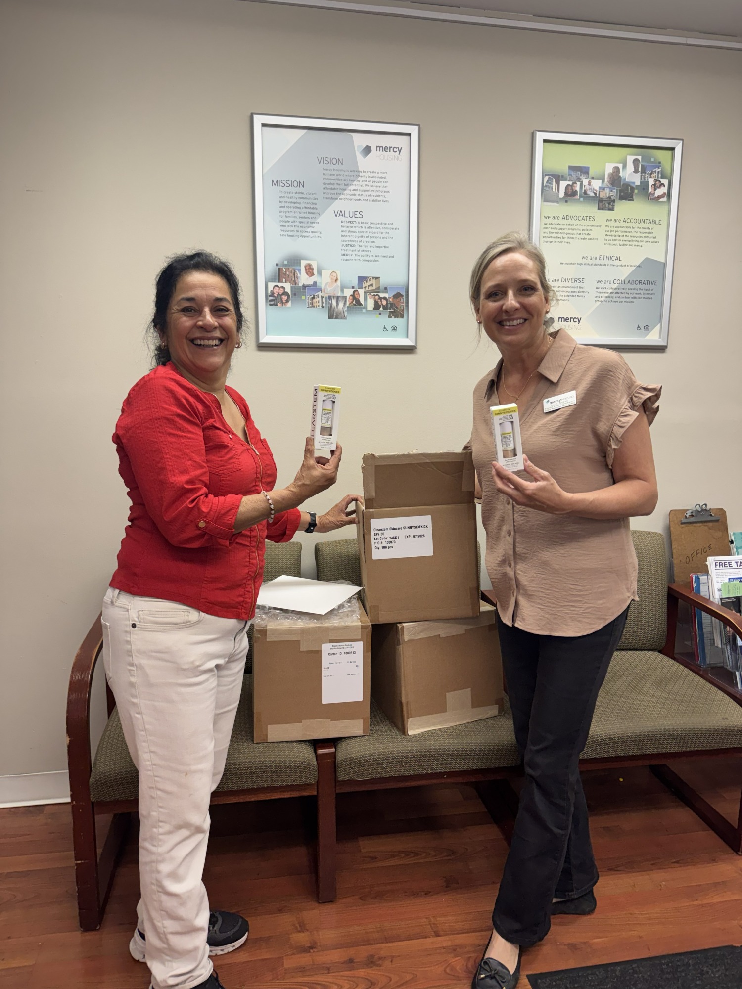 Sunscreen Donation