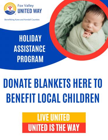 Child Blanket Drive Flyer